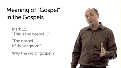 “Gospel” in the Gospels
