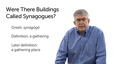 But Were There Synagogues?