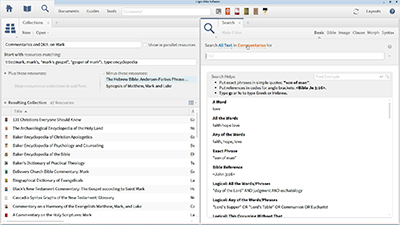 Researching the Dating of Mark’s Gospel with Custom Collections