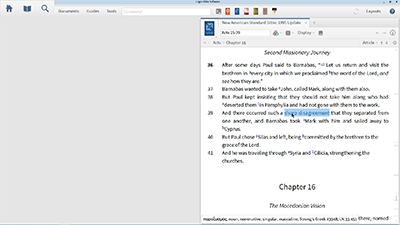 Examining the Greek Word behind Paul and Barnabas’ “Sharp Disagreement”