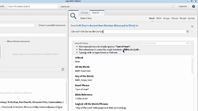 Building and Searching a Collection of Ancient Non-Christian Witnesses to Christ