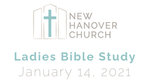 Ladies Bible Study - Revelation - January 14, 2021