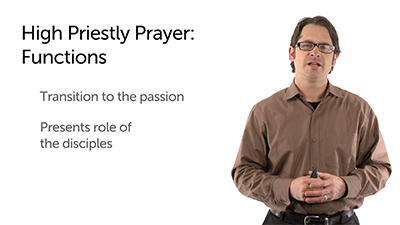 Jesus’ Prayer before His Arrest: Function and Theology