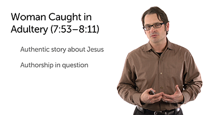 A Pause: Woman Caught in Adultery, Part 1