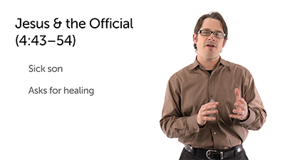 Jesus Heals an Official’s Son in Galilee