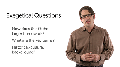 Seven Exegetical Questions