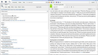 Discovering Jesus’ Relationship to Sinners in Luke with Proximity Searching