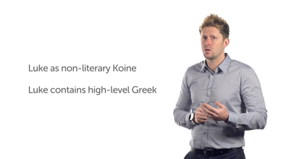 Language of Luke