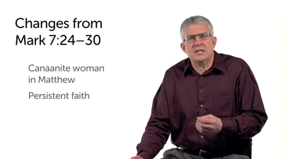 Faith of the Canaanite Woman (Matt 15:21–28)