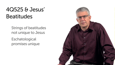 Sermon on the Mount: Beatitudes (Matt 5:1–11)