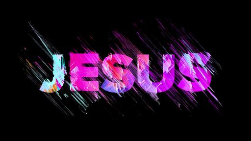 Color Strokes Jesus Dark Still Hd Color Strokes Jesus Dark Still Hd