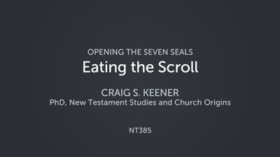 Eating the Scroll