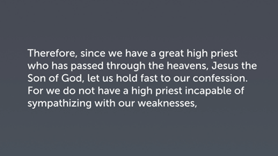 A Crossroads (Heb 4:14–16)