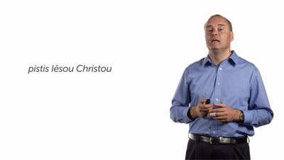 Subjective Genitive: The Faithfulness of Christ