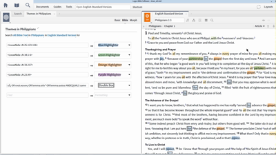 Performing a Morphological Search and Adding to a Visual Filter