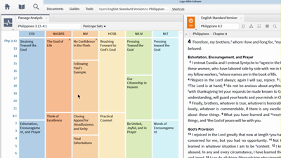 Examining Pericope Divisions with the Passage Analysis Tool