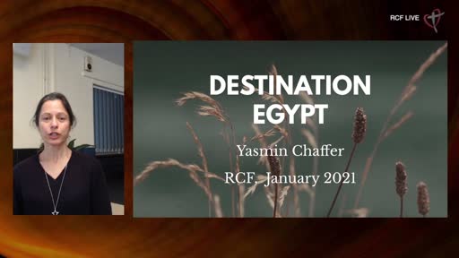 RCF 240121 - Teaching Service - Yasmin Chaffer - Destination Egypt RCF 240121 - Teaching Service - Yasmin Chaffer - Destination Egypt
