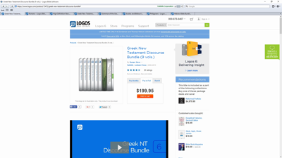 Exploring the Greek New Testament Discourse Bundle