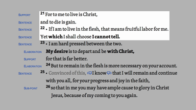 Philippians 1:21–26 HDNT
