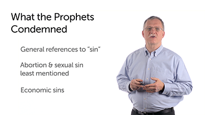 What the Prophets Condemned