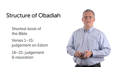Obadiah: The Structure of the Book