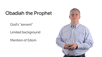 Obadiah: Historical Background