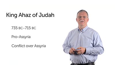 Isaiah: Ahaz and Assyria