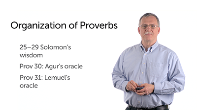 The Content and Structure of Proverbs