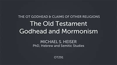 The Old Testament Godhead and Mormonism