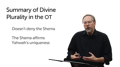 Summary of Divine Plurality in the Old Testament