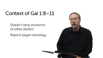 “Elemental Spirits” in Galatians 4