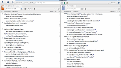 Using the NET Bible Notes to Find Manuscript Differences