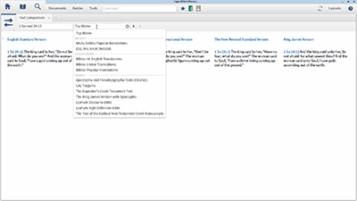 Comparing English Translations with the Text Comparison Tool