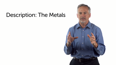 The Metals: Gradations of Holiness