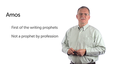 The First Writing Prophet