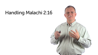 Divorce and Malachi