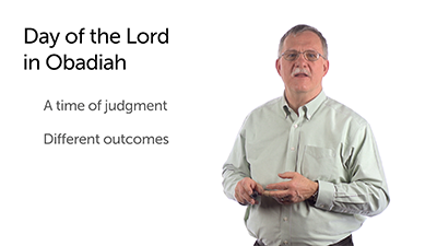 The Day of the Lord in Obadiah