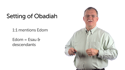 The Setting of Obadiah