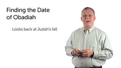 The Date of Obadiah