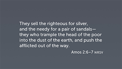 The Situation and the Sin in Amos