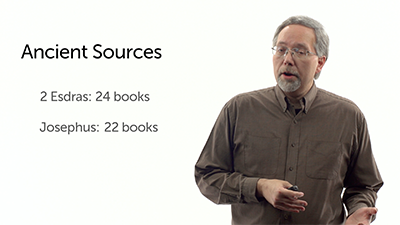 The Number of Old Testament Books