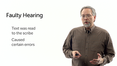 Unintentional Variants: Faulty Hearing