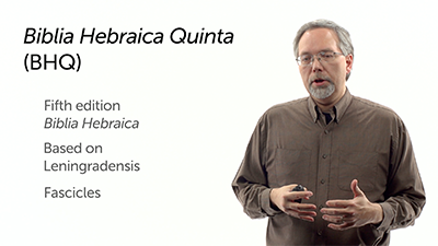 Editions of the Old Testament in the 21st Century