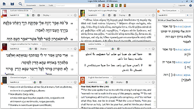 Creating a Layout of Ancient Translations