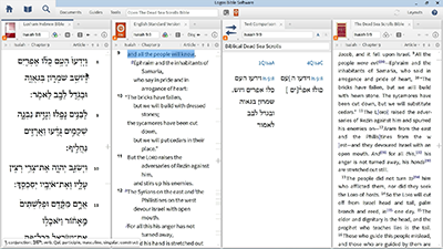 Viewing Biblical Dead Sea Scrolls in Logos and Online