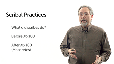 Scribal Practices at Qumran, Part 1