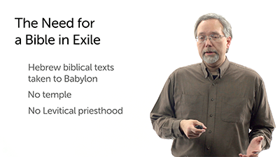 The Hebrew Bible in the Exile