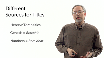 Titles of Old Testament Books