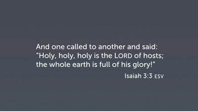 Isaiah’s Cleansing (6:3–7)
