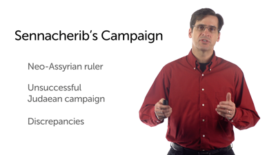Hezekiah and Sennacherib’s Campaign